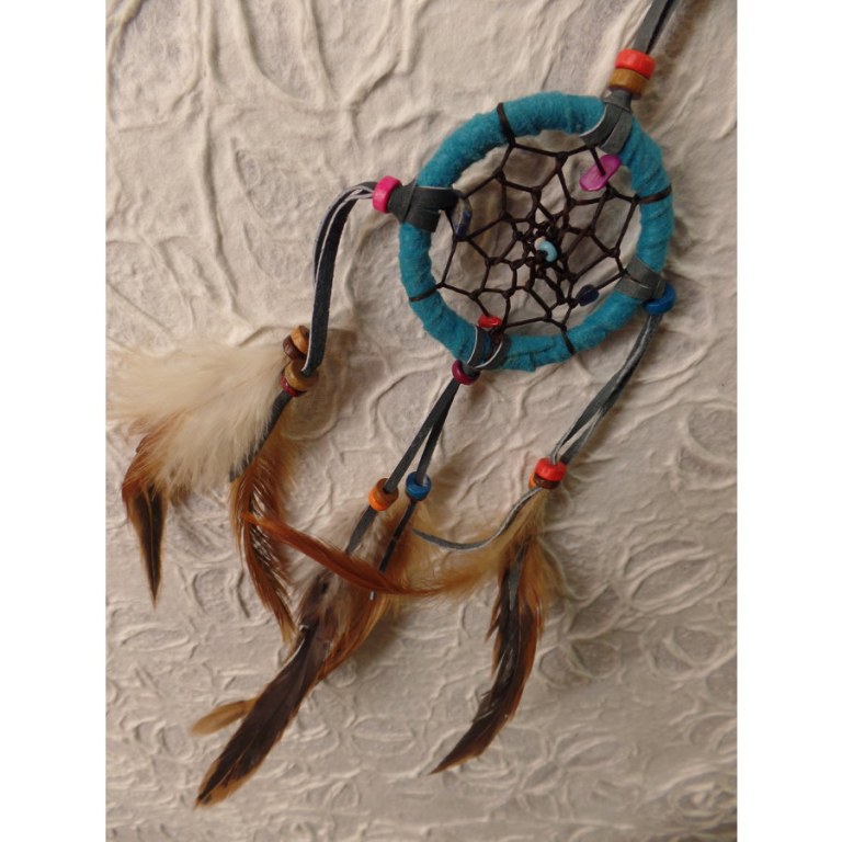 Petit dreamcatcher turquoise taak