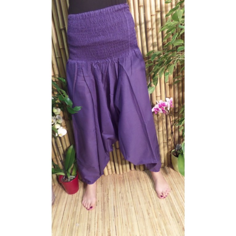 Pantalon Afghan violet