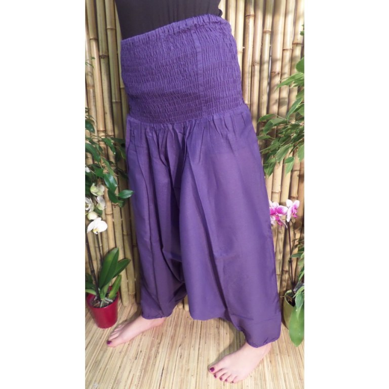 Pantalon Afghan violet