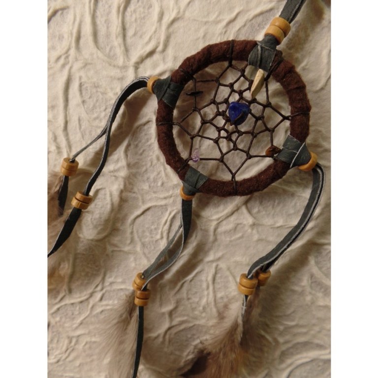 Petit dreamcatcher marron taak