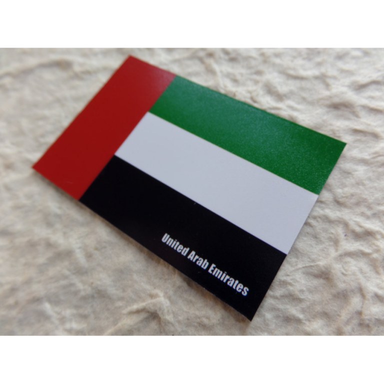 Aimant drapeau Emirats Arabes unis