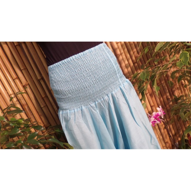 Pantalon Afghan bleu ciel