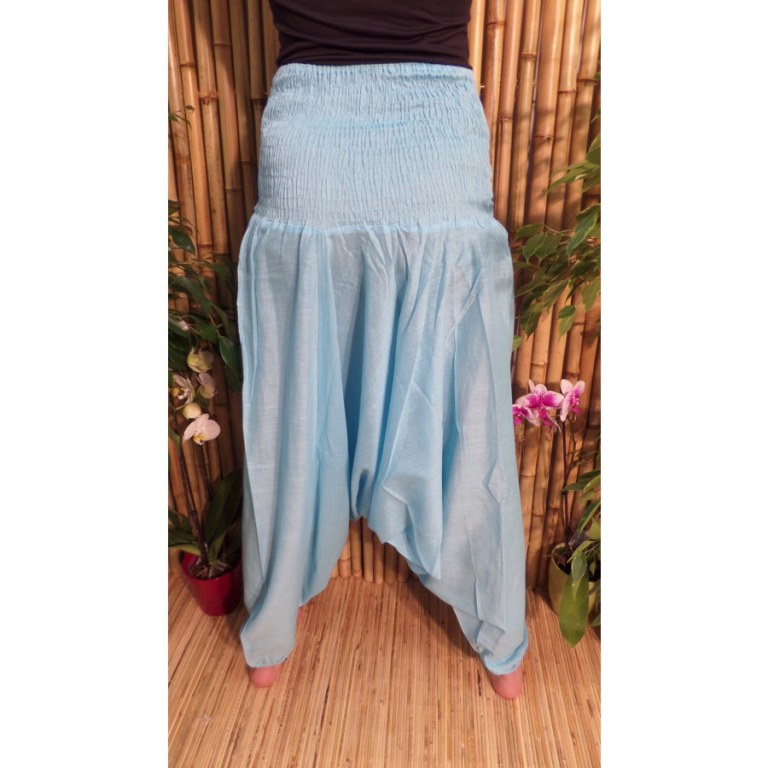 Pantalon Afghan bleu ciel