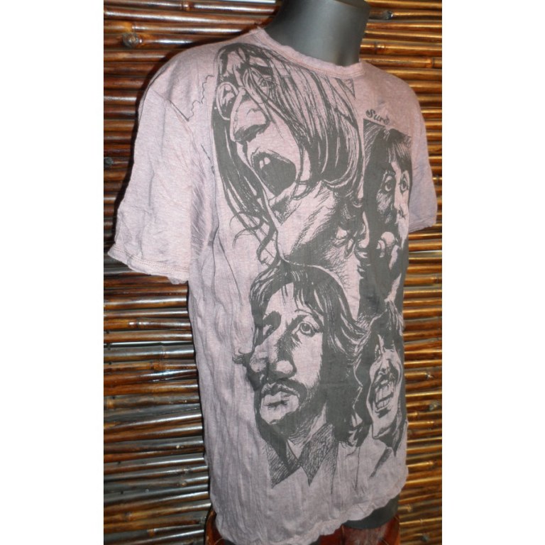 Tee shirt prune Beatles 