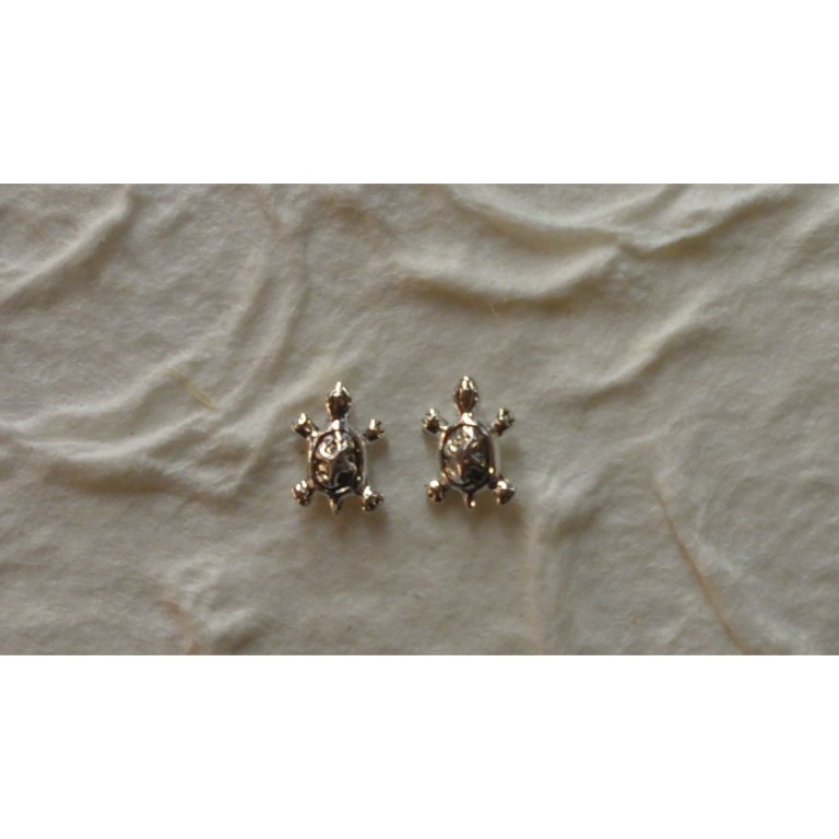 Boucles d'oreilles les tortues