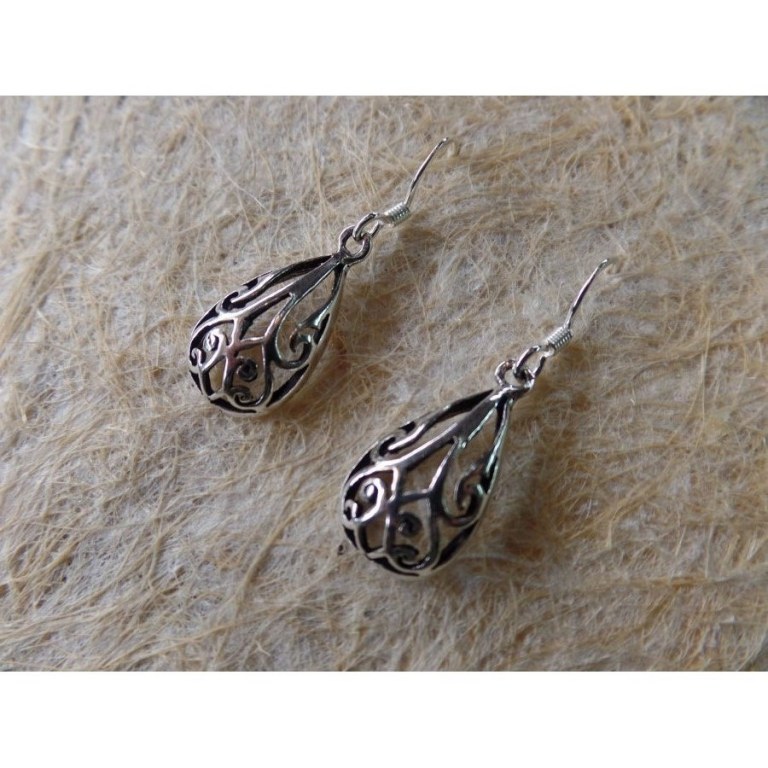 Boucles d'oreilles gouttes pak