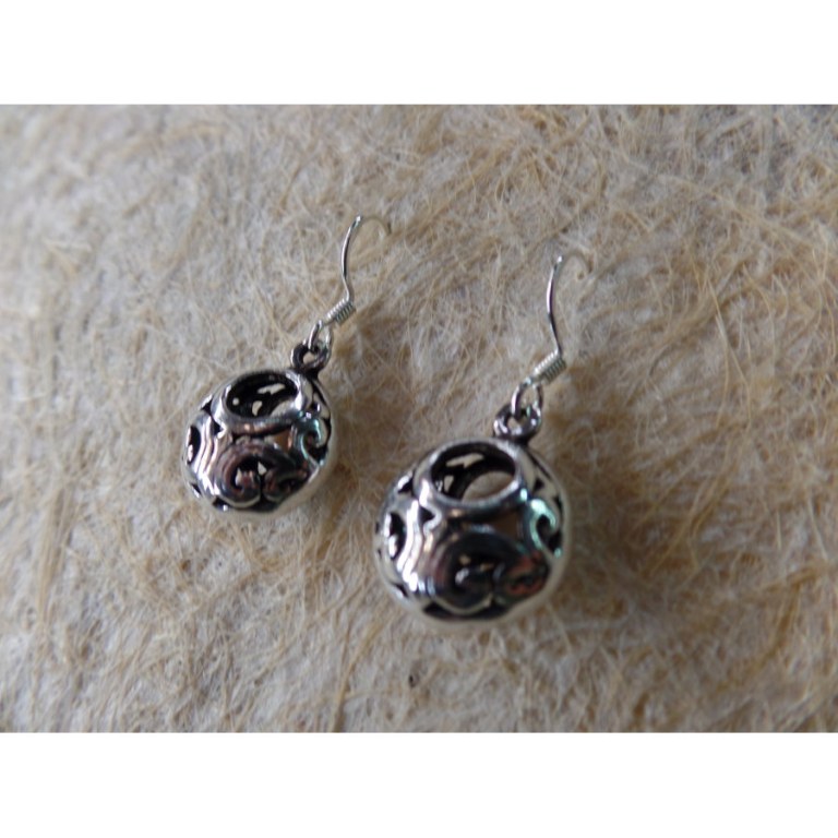 Boucles d'oreilles bulles pak