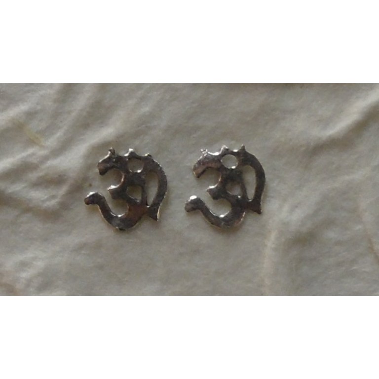 Boucles d'oreilles Aum