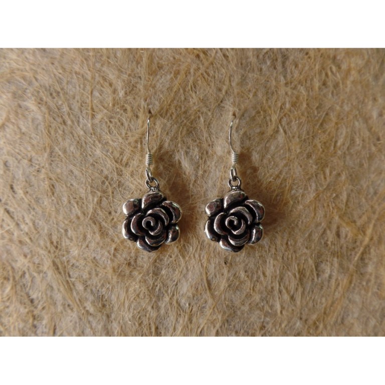 Boucles d'oreilles fleurs