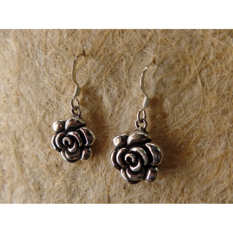 Boucles d'oreilles fleurs