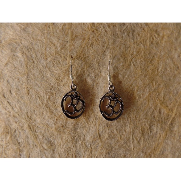 Boucles d'oreilles Aum