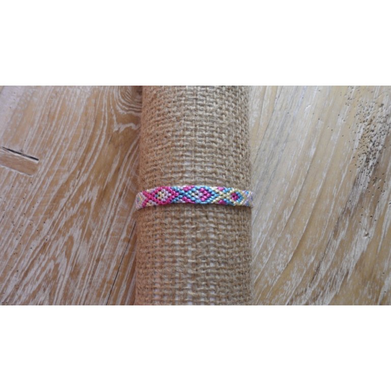 Bracelet plat friendship 9