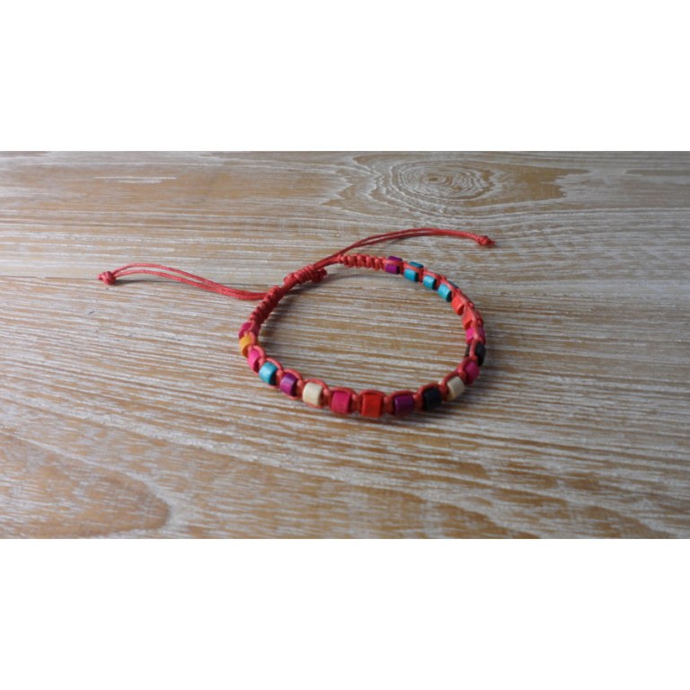 Bracelet rouge coloreta