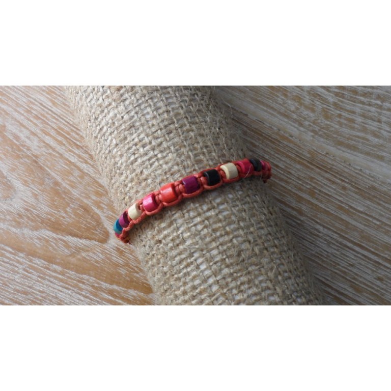 Bracelet rouge coloreta