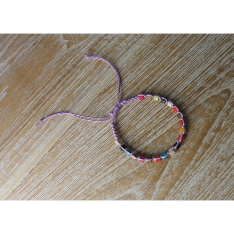 Bracelet parme coloreta