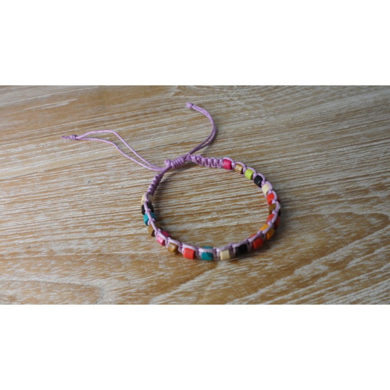 Bracelet parme coloreta