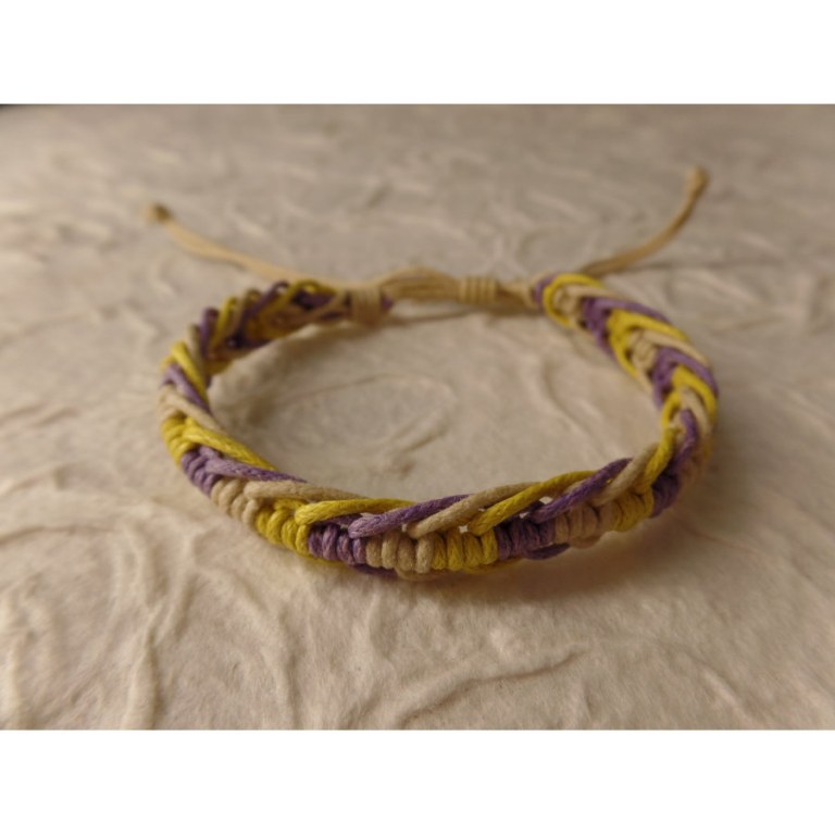 Bracelet tali pastel modèle 6