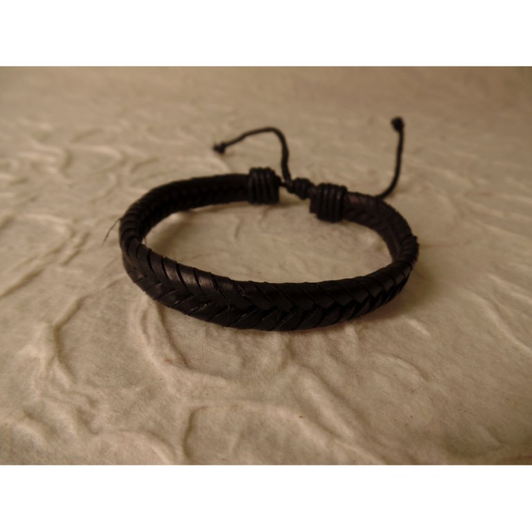 Bracelet ganse noire