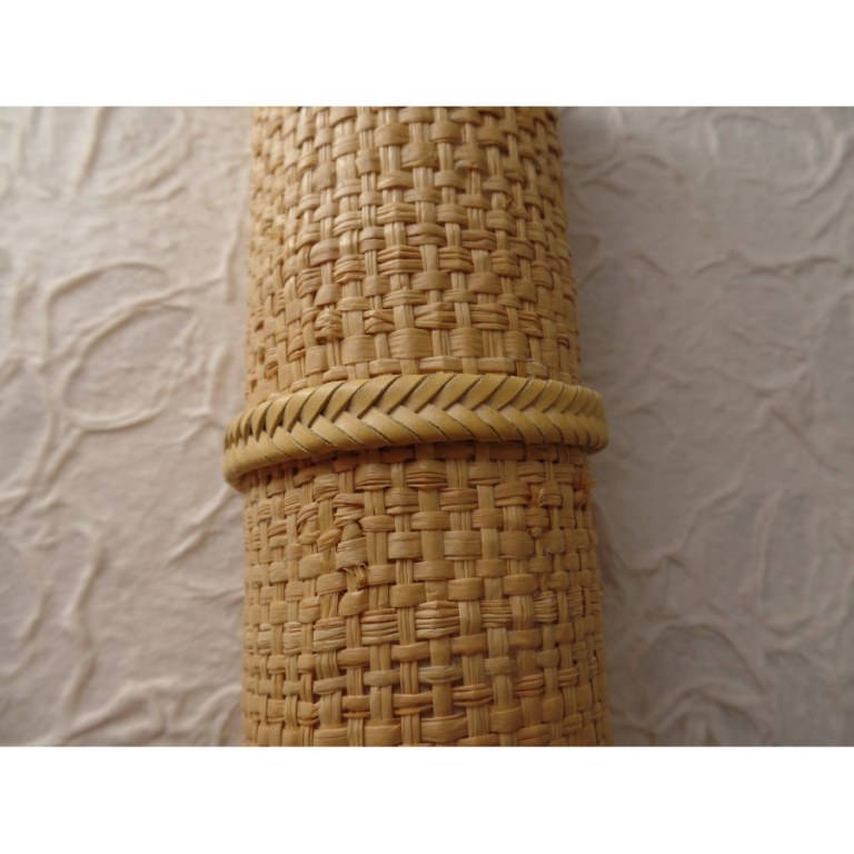 Bracelet ganse beige