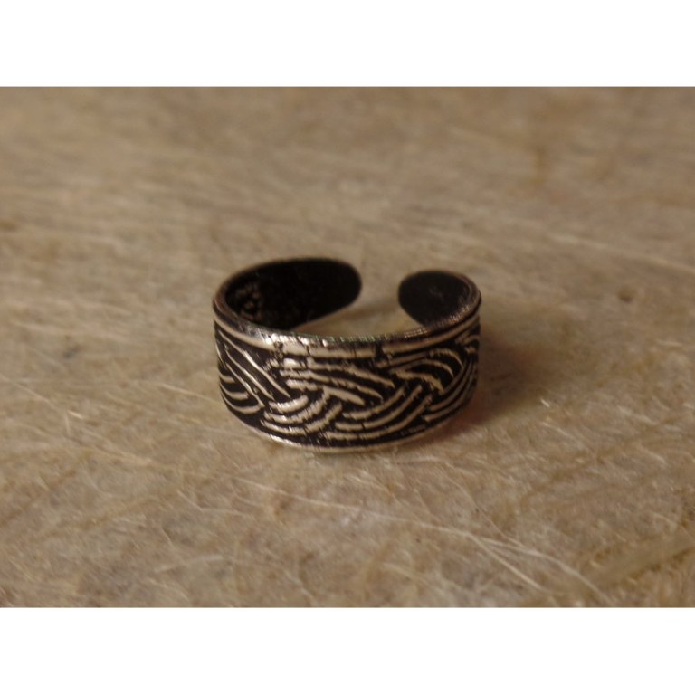 Bague de pied tresse