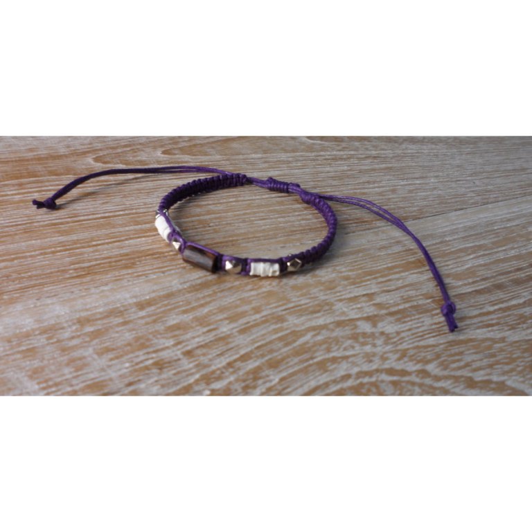 Bracelet mabostrass violet
