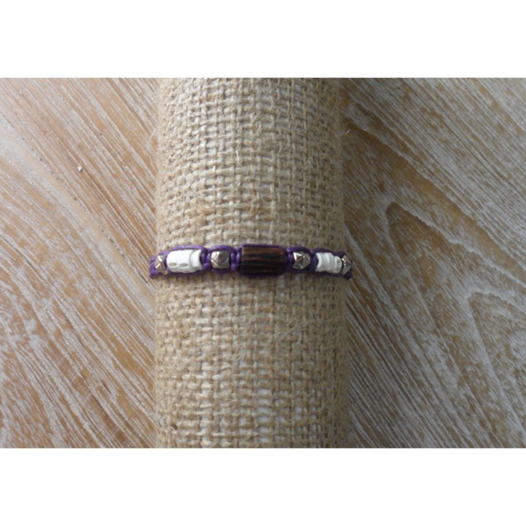 Bracelet mabostrass violet