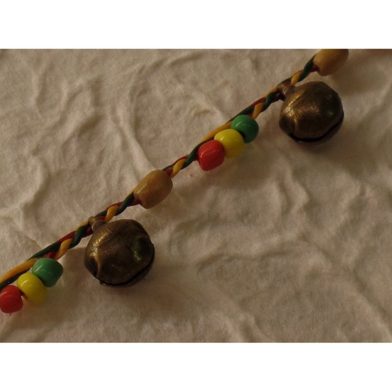 Bracelet cheville rakhang rasta