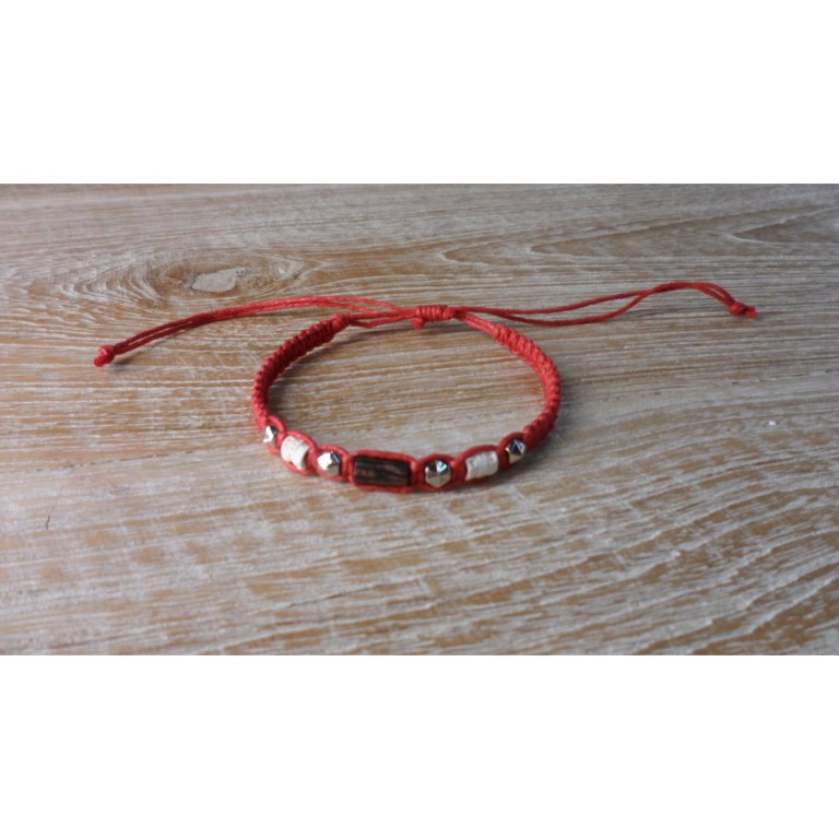 Bracelet mabostrass rouge