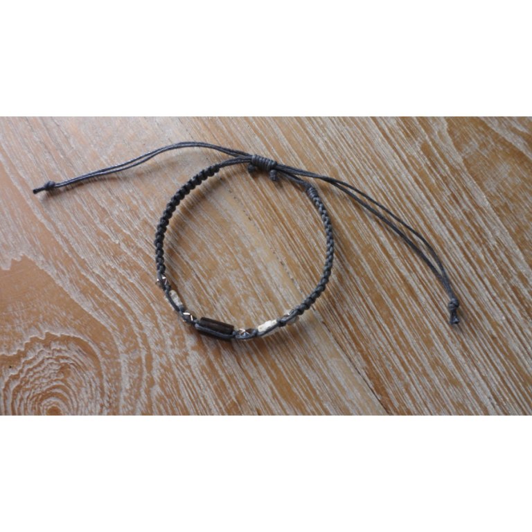 Bracelet mabostrass gris