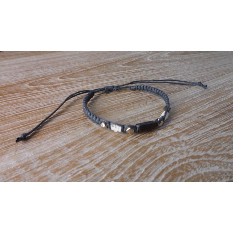 Bracelet mabostrass gris