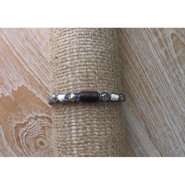 Bracelet mabostrass gris