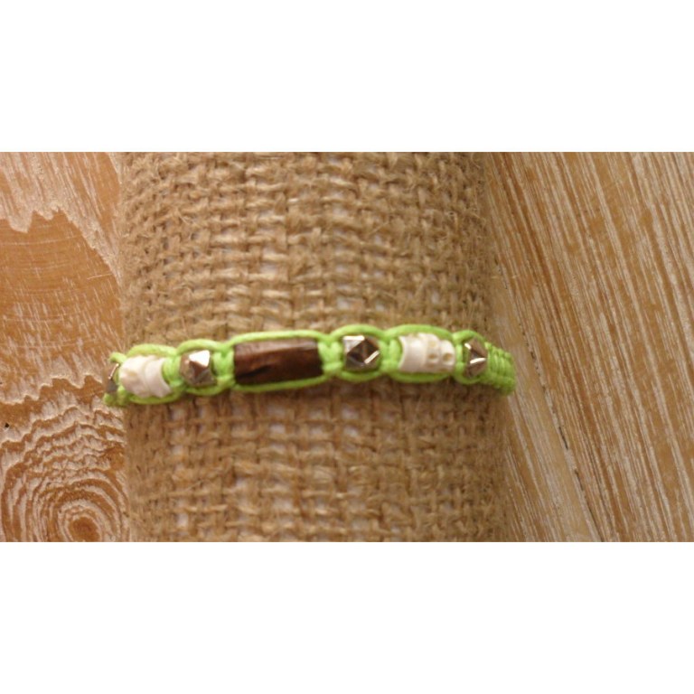 Bracelet mabostrass vert