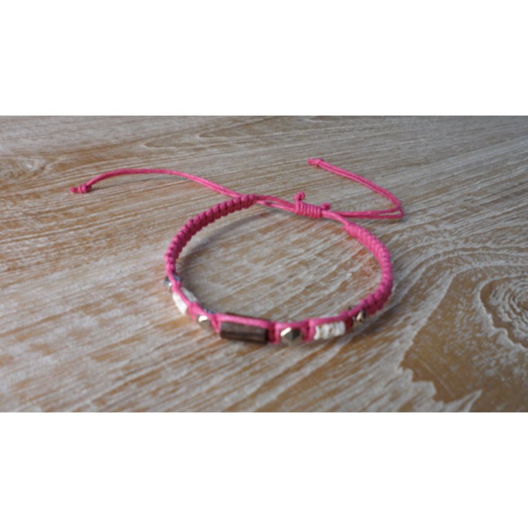 Bracelet mabostrass rose