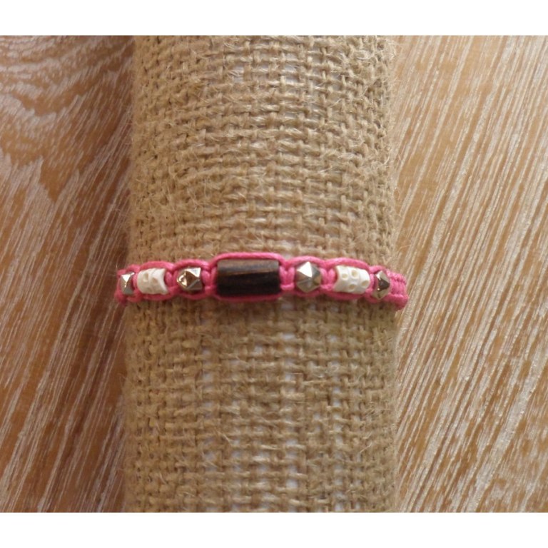 Bracelet mabostrass rose