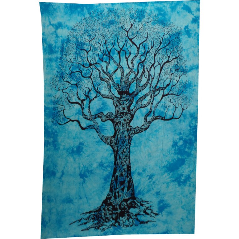 Tenture Pan'oramixe bleu