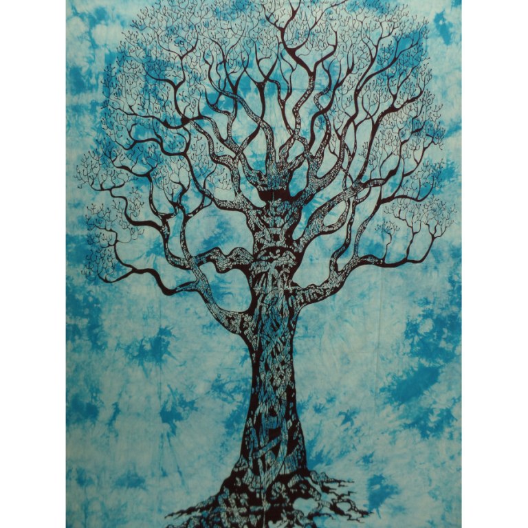 Tenture Pan'oramixe bleu