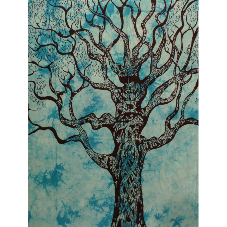 Tenture Pan'oramixe bleu