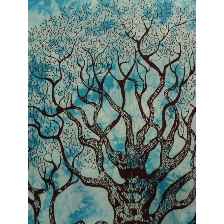 Tenture Pan'oramixe bleu