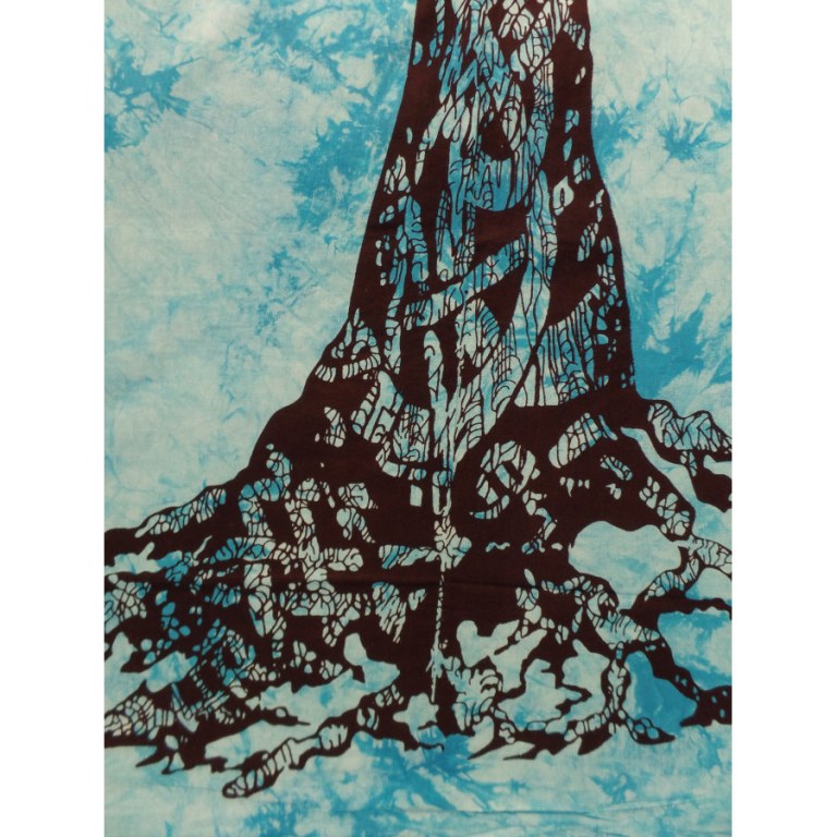 Tenture Pan'oramixe bleu