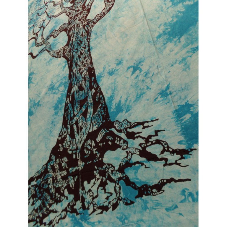 Tenture Pan'oramixe bleu