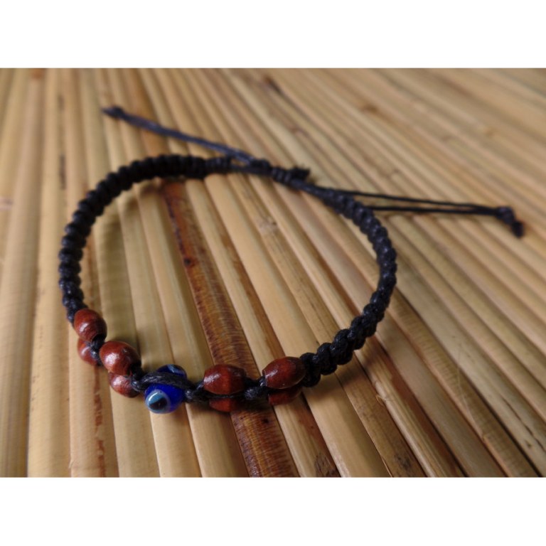 Bracelet noir nazar boncugu