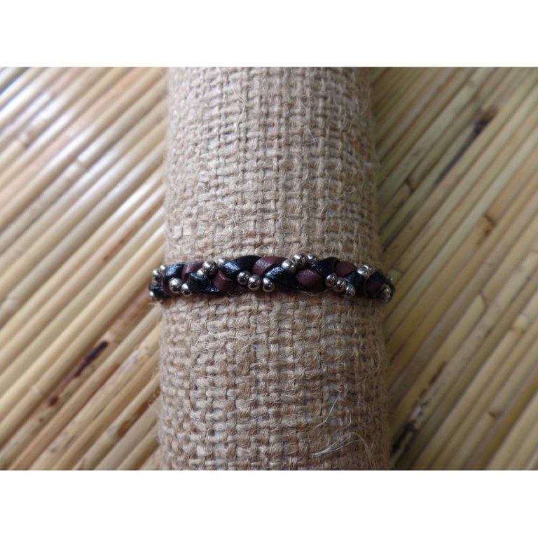 Bracelet marron/noir mutiara