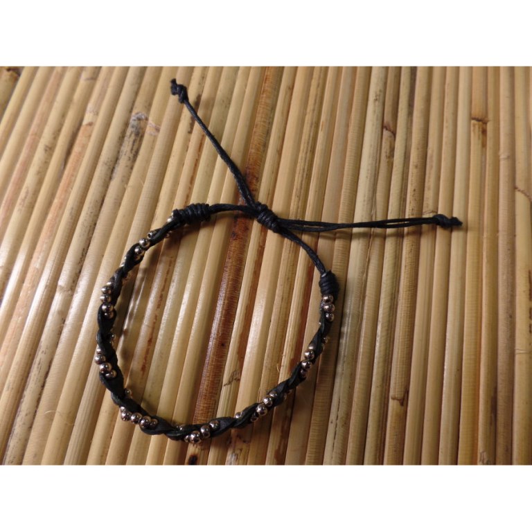 Bracelet 2 noir mutiara