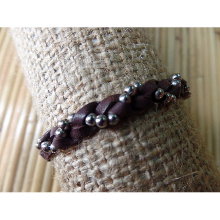 Bracelet chocolat mutiara