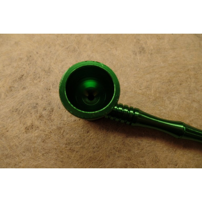 Pipe alu vert