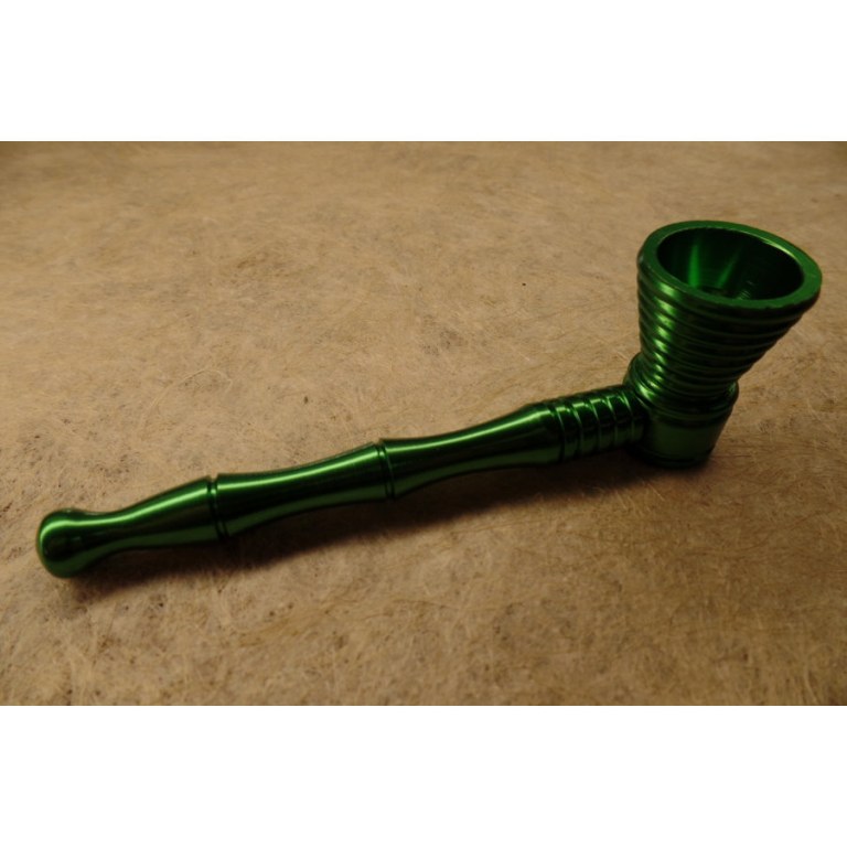 Pipe alu vert