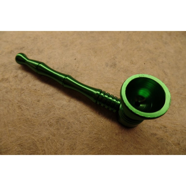 Pipe alu vert