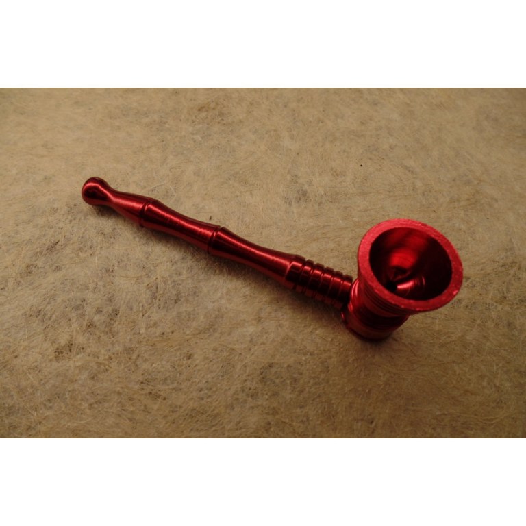 Pipe alu rouge