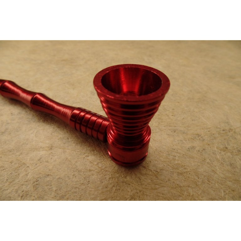 Pipe alu rouge