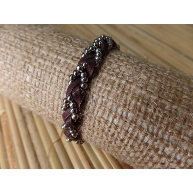 Bracelet marron mutiara